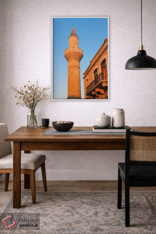 تابلو دکوراتیو مسجد آقا جعفر پاشا، گیرنه، جمهوری ترک قبرس شمالی اثر کرن سو - D3W