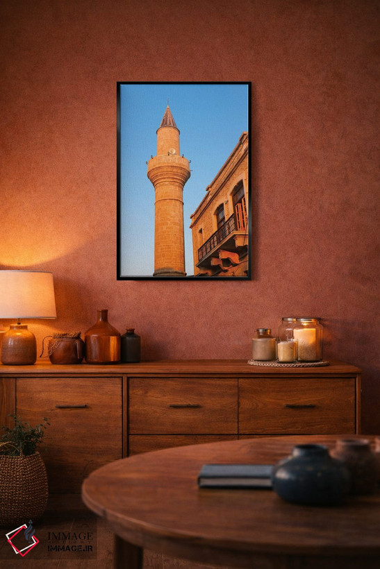 تابلو دکوراتیو مسجد آقا جعفر پاشا، گیرنه، جمهوری ترک قبرس شمالی اثر کرن سو - D6B