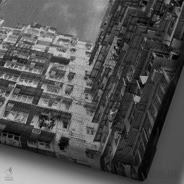 تابلو دکوراتیو Hong Kong, China,کاخ مانتین در کواری بی، هنگ کنگ، چین اثر کرن سو - نمای نزدیک بافت بوم