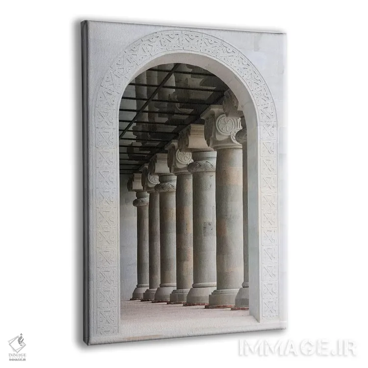 تابلو دکوراتیو Historical Monuments of Mtskheta , Georgia.,کلیسای اسوتیتسخولی… اثر کرن سو - نمای پرسپکتیو محصول