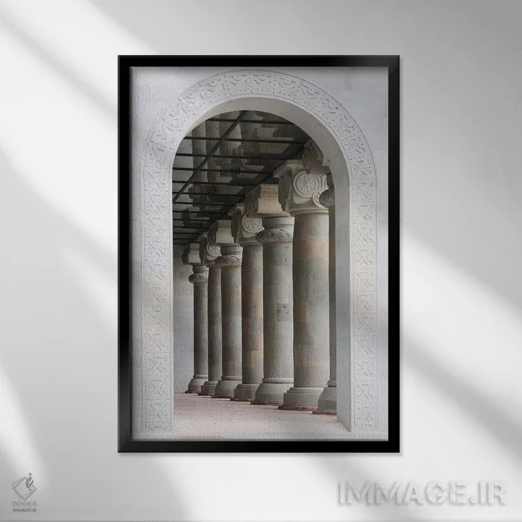 تابلو دکوراتیو Historical Monuments of Mtskheta , Georgia.,کلیسای اسوتیتسخولی… اثر کرن سو - نمای قابدار مشکی