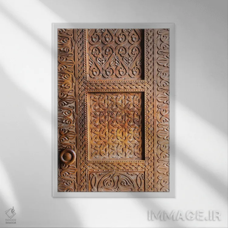 تابلو دکوراتیو Holy Trinity Cathedral of Tbilisi, also known as Sameba, Tbilisi… اثر کرن سو - نمای قابدار سفید