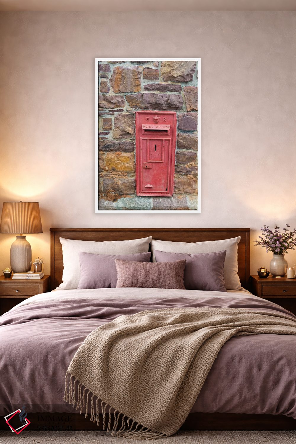 تابلو دکوراتیو Simon's Town, South Africa,صندوق پستی در شهر قدیمی، سایمونز تاون… اثر کرن سو - D3W