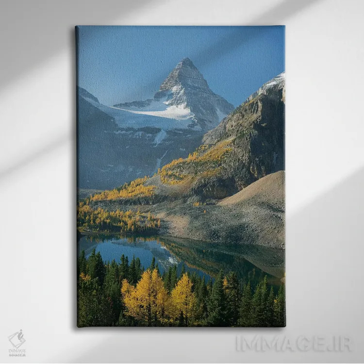 تابلو دکوراتیو Mount Assiniboine Provincial Park, British Columbia, Canada,د… اثر کوین شافر - نمای روبهرو روی دیوار