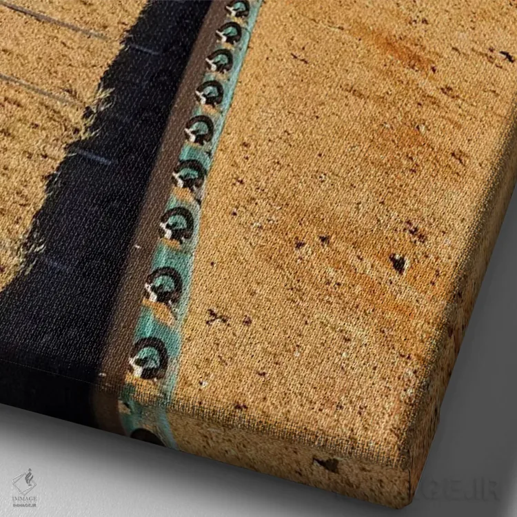 تابلو دکوراتیو Karas Region, Namibia,خط آهن عبوری از صحرای جنوبی نامیب، منطقه ک… اثر کرن سو - نمای نزدیک بافت بوم