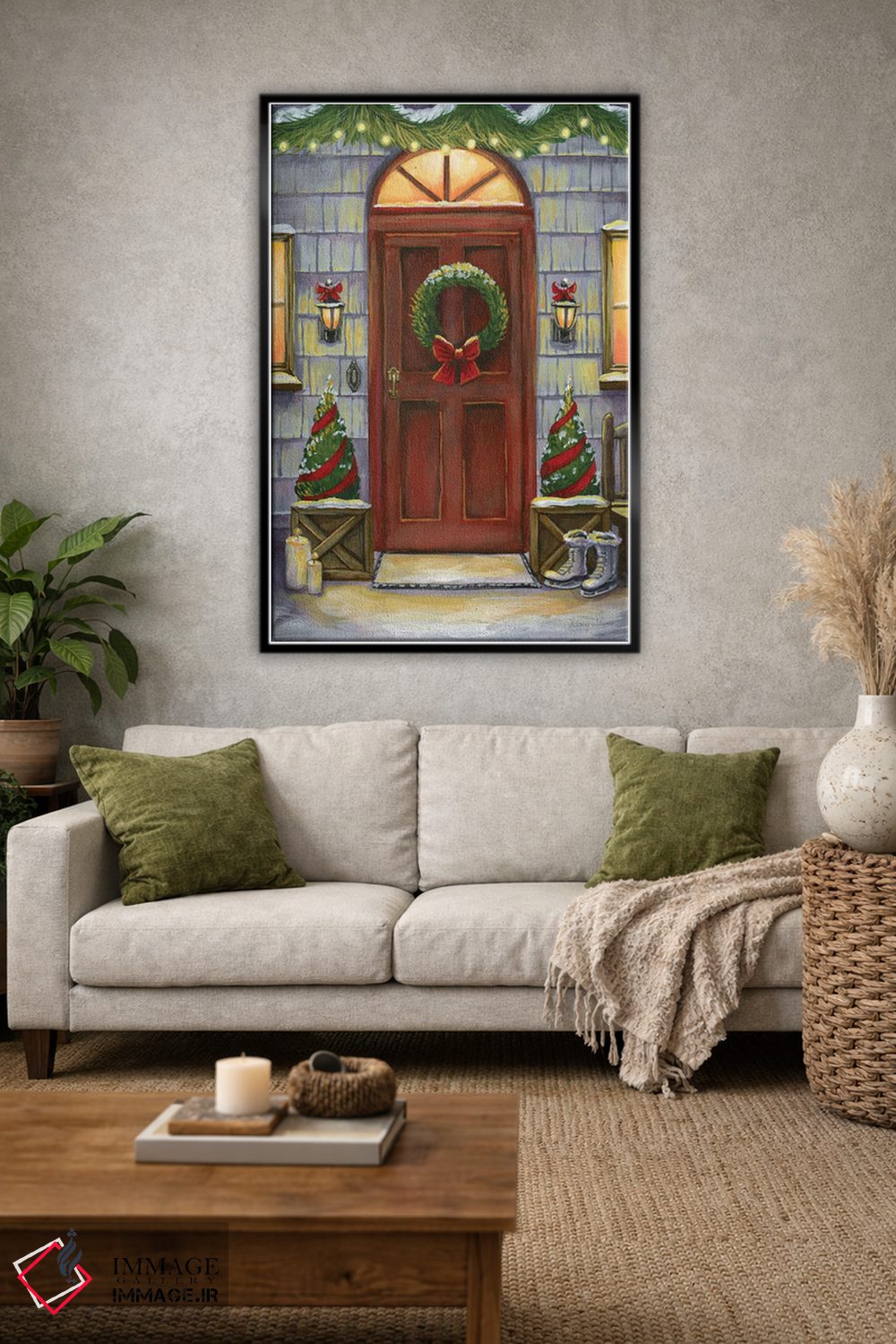 تابلو دکوراتیو آستانه شاد I اثر کلسی ویلسون - D2B