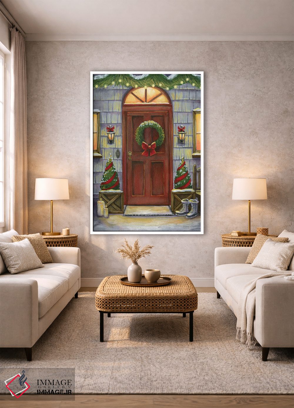 تابلو دکوراتیو آستانه شاد I اثر کلسی ویلسون - D1W