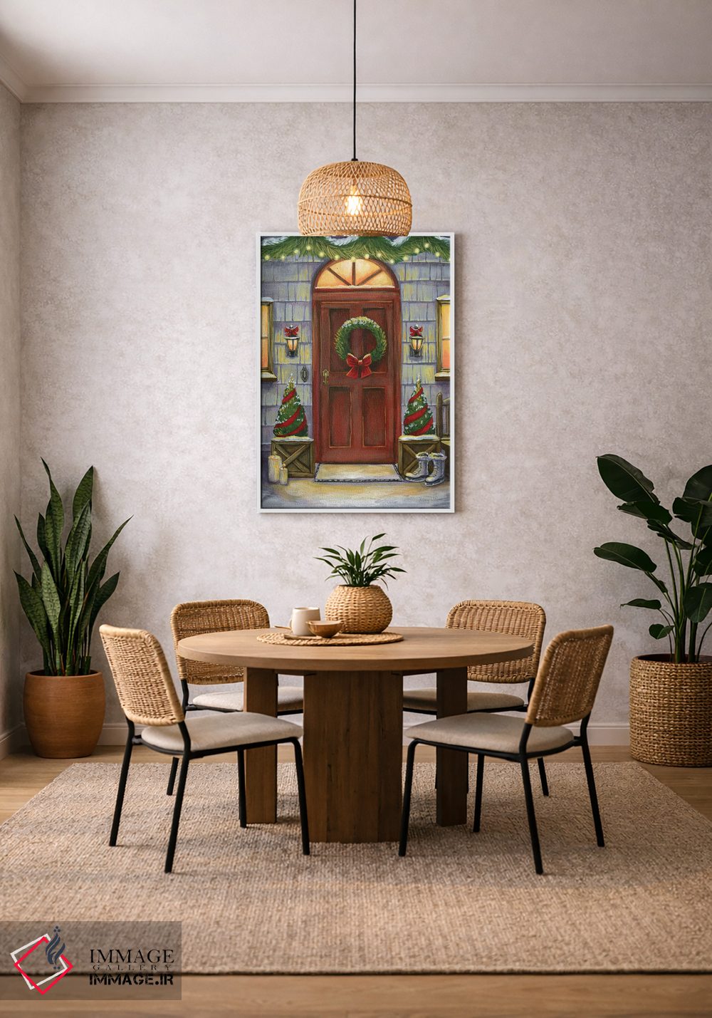 تابلو دکوراتیو آستانه شاد I اثر کلسی ویلسون - D3W