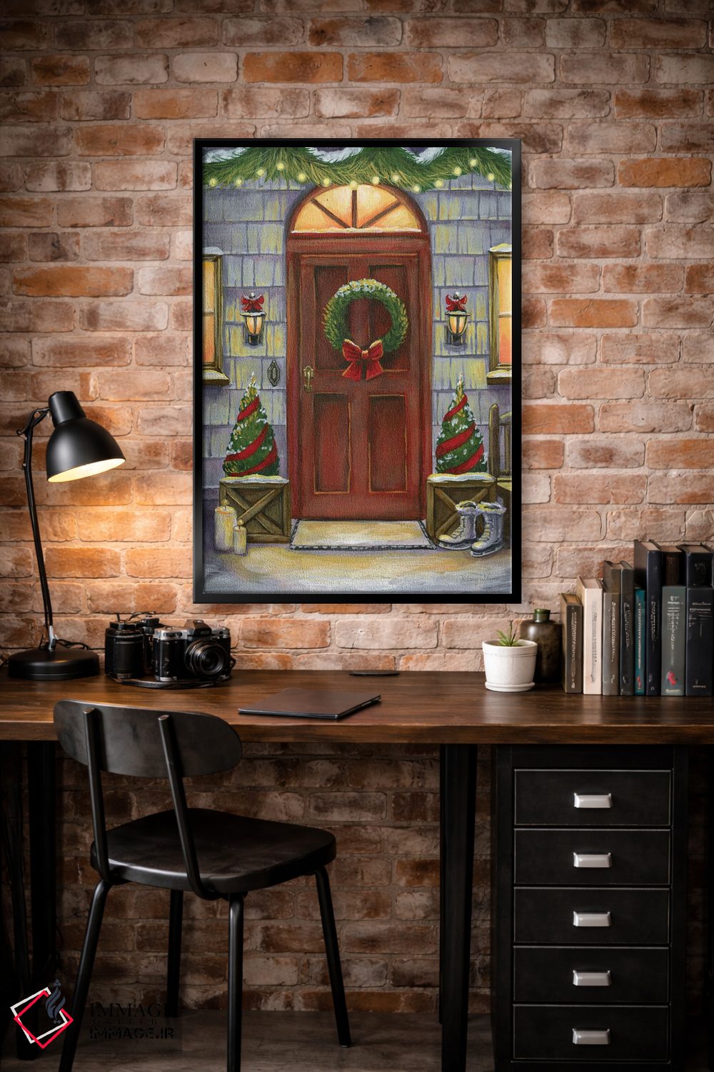 تابلو دکوراتیو آستانه شاد I اثر کلسی ویلسون - D4B