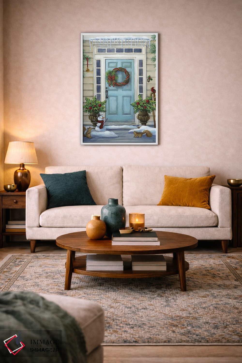 تابلو دکوراتیو آستانه شاد II اثر کلسی ویلسون - D1W