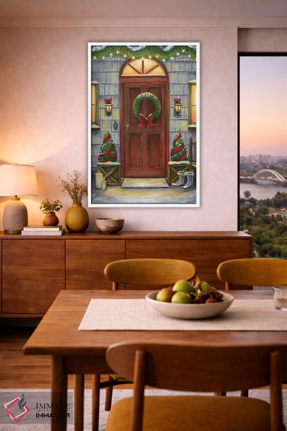 تابلو دکوراتیو آستانه شاد I اثر کلسی ویلسون - D6W