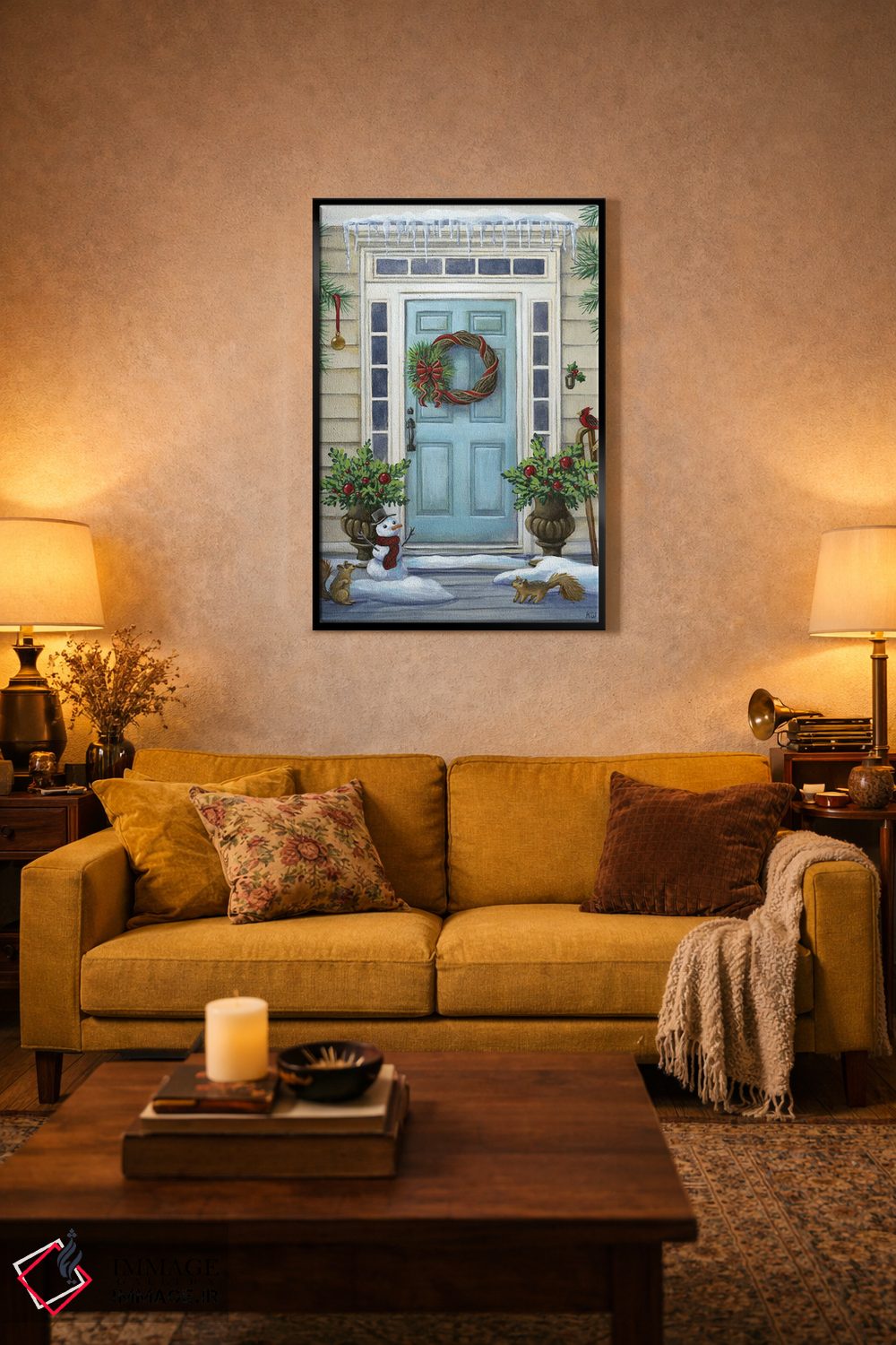 تابلو دکوراتیو آستانه شاد II اثر کلسی ویلسون - D4B