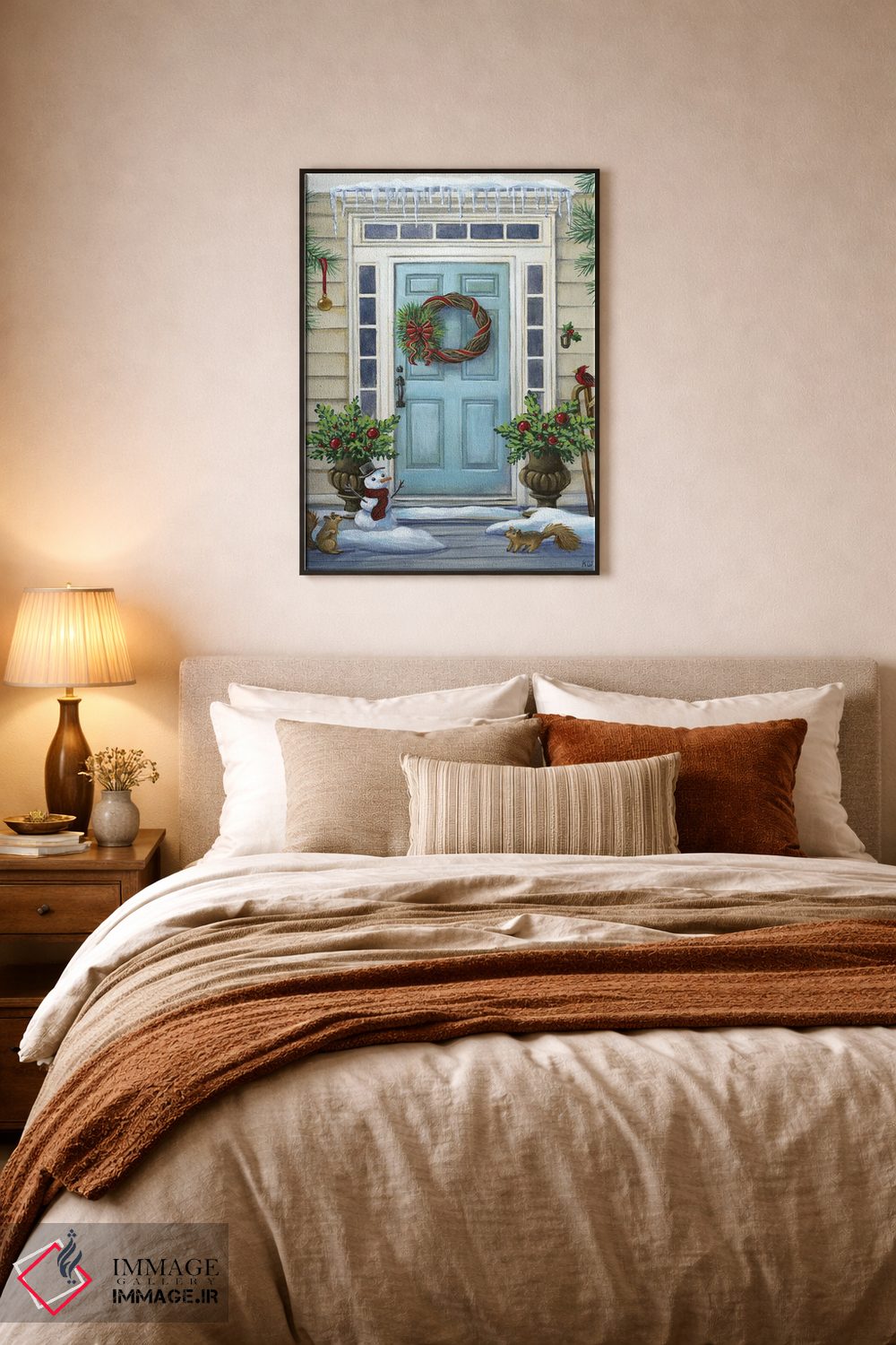 تابلو دکوراتیو آستانه شاد II اثر کلسی ویلسون - D6B