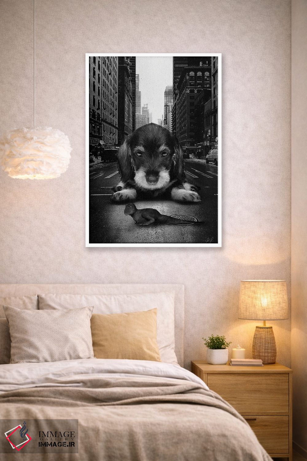 تابلو دکوراتیو زمان بازی اثر کاترین فدرر - D1W