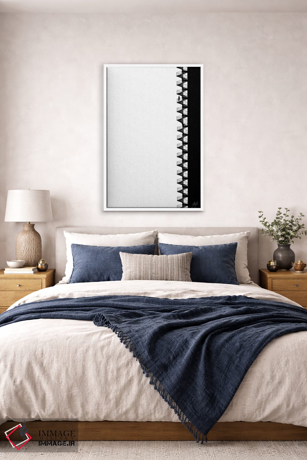 تابلو مینیمال گردباد اثر کاترین فدرر - D5W