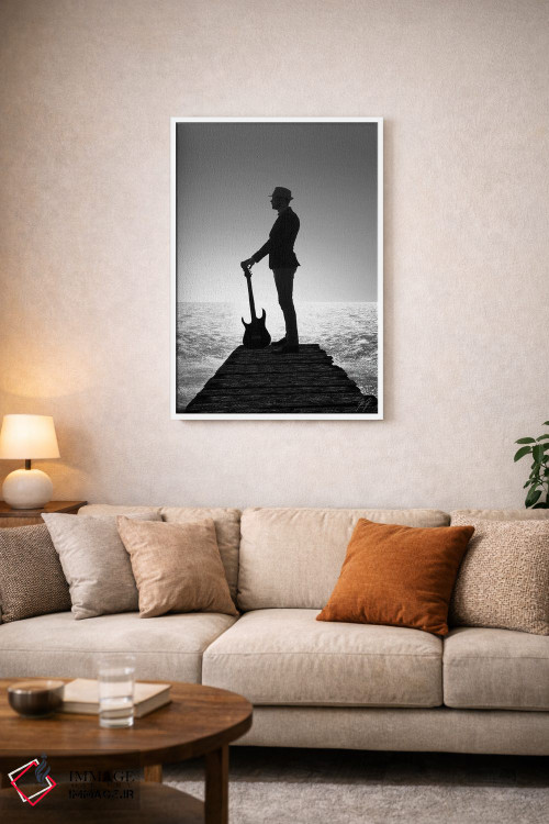 تابلو مینیمال آخرین اجرا اثر کاترین فدرر - D3W