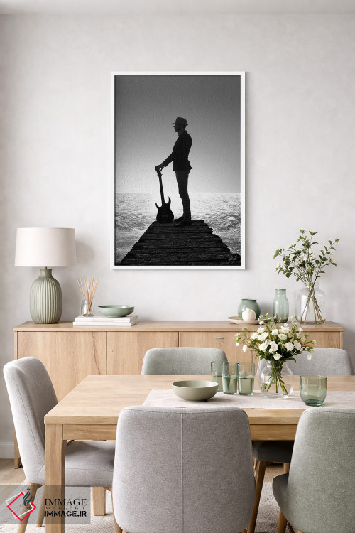 تابلو مینیمال آخرین اجرا اثر کاترین فدرر - D5W