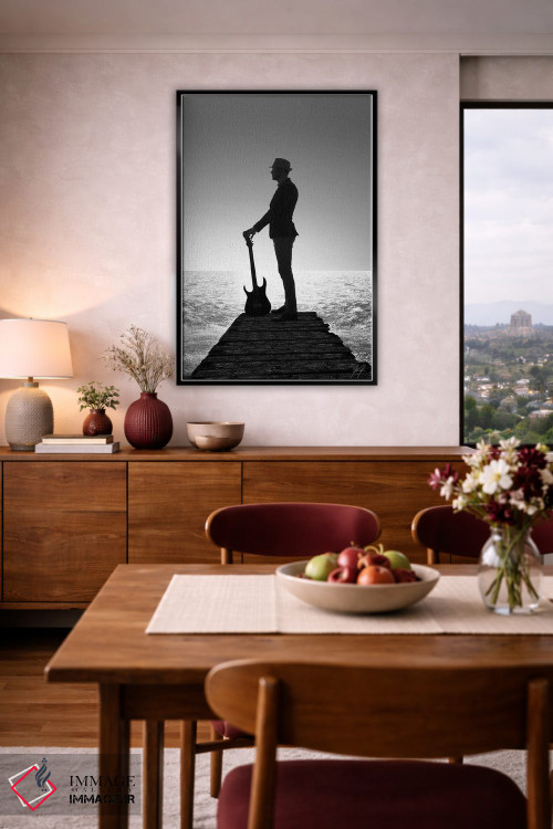 تابلو مینیمال آخرین اجرا اثر کاترین فدرر - D4B