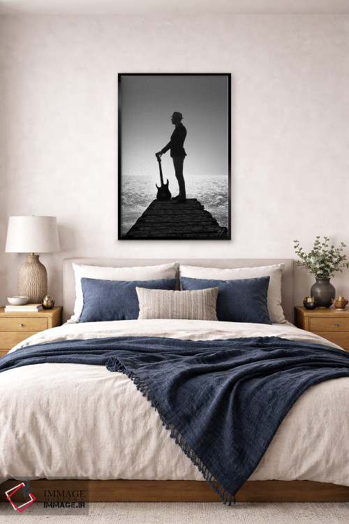 تابلو مینیمال آخرین اجرا اثر کاترین فدرر - D6B