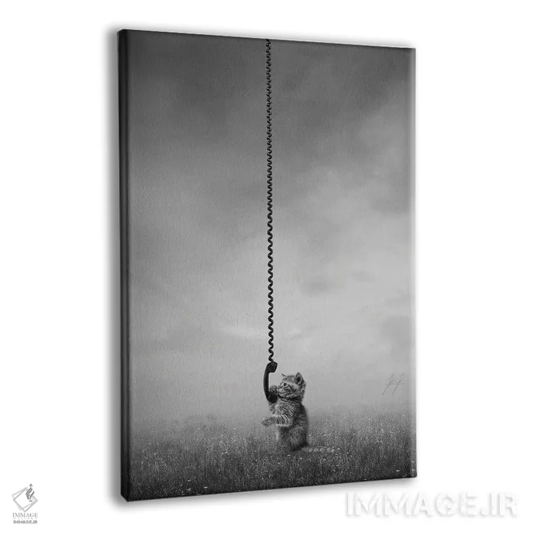 تابلو دکوراتیو تماس با خانه اثر کاترین فدرر - نمای پرسپکتیو محصول