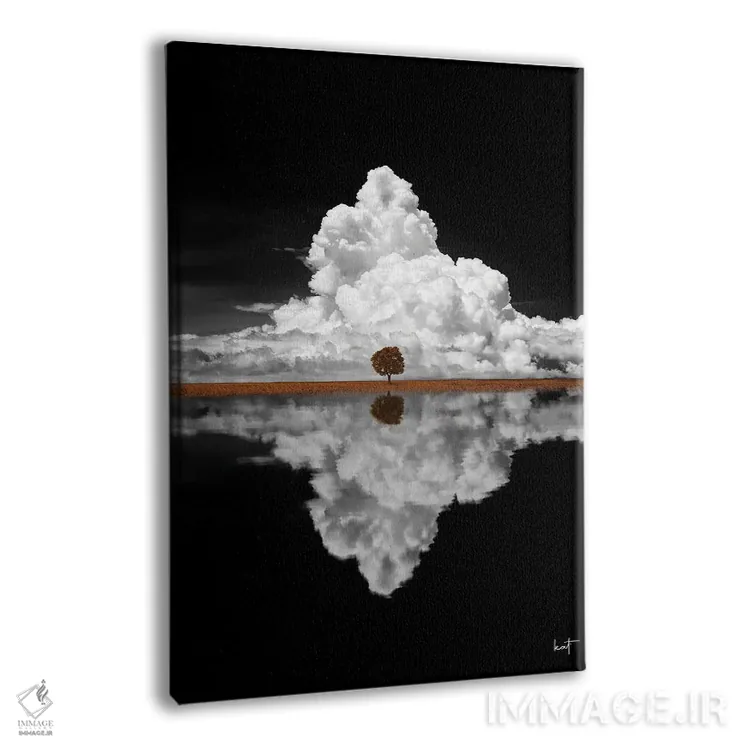 تابلو دکوراتیو درخت افرا اثر کاترین فدرر - نمای پرسپکتیو محصول