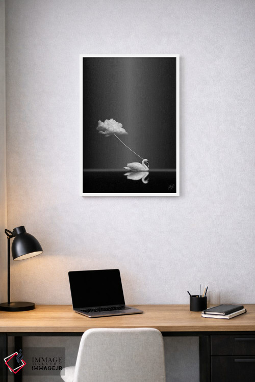 تابلو مینیمال دنبالم بیا اثر کاترین فدرر - D1W