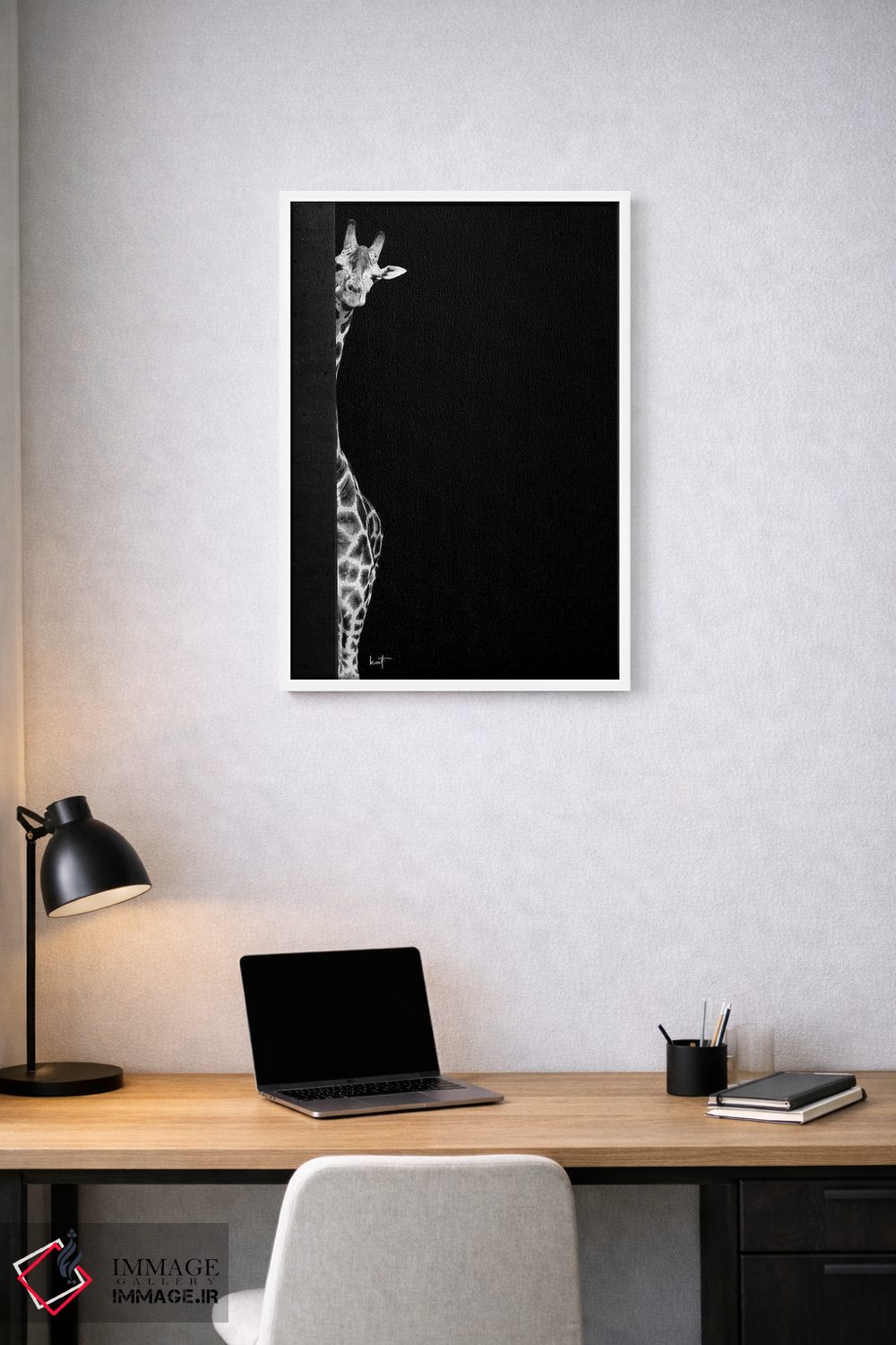 تابلو دکوراتیو سلام! اثر کاترین فدرر - D1W