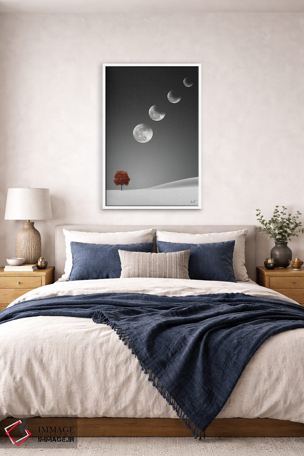 تابلو دکوراتیو خسوف ماه اثر کاترین فدرر - D4W