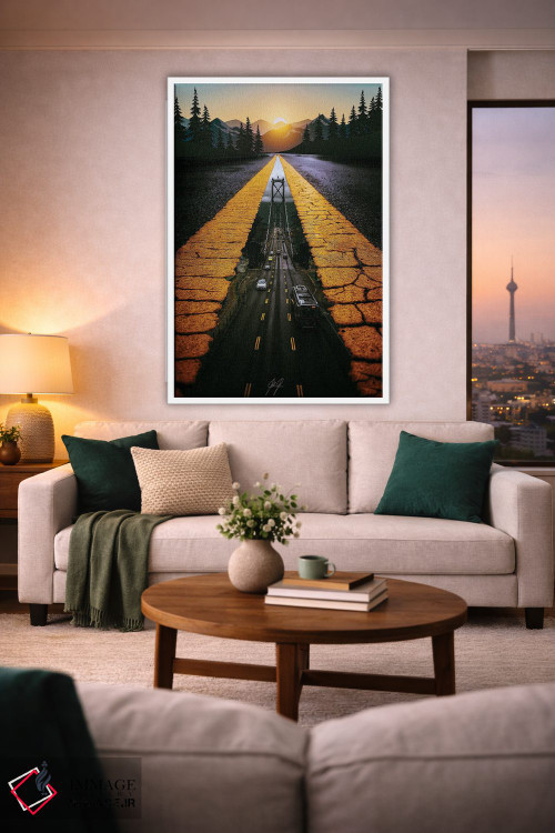 تابلو دکوراتیو جهان های موازی اثر کاترین فدرر - D1W