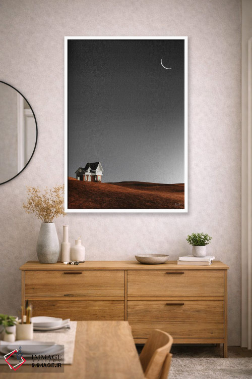 تابلو دکوراتیو کلبه اثر کاترین فدرر - D2W