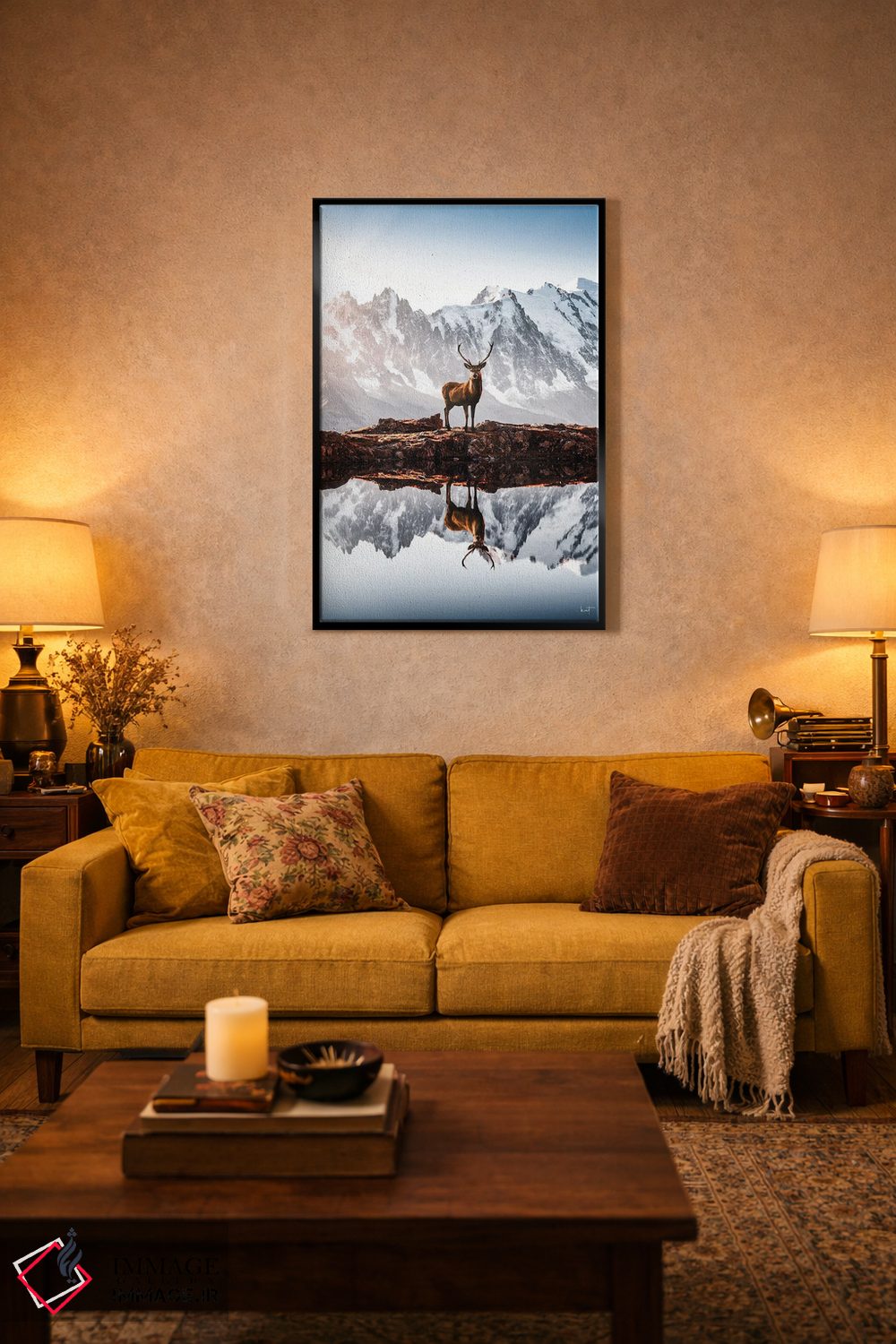 تابلو دکوراتیو در کوهستان اثر کاترین فدرر - D4B