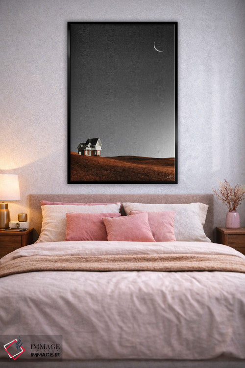 تابلو دکوراتیو کلبه اثر کاترین فدرر - D3B