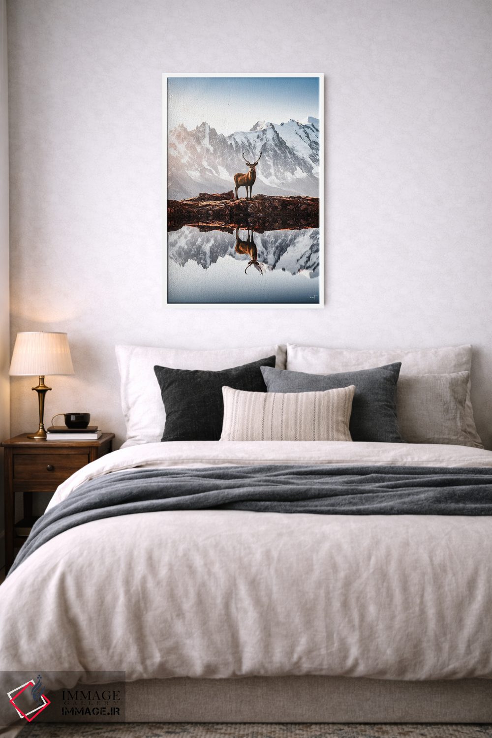 تابلو دکوراتیو در کوهستان اثر کاترین فدرر - D6W