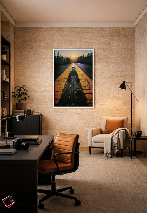 تابلو دکوراتیو جهان های موازی اثر کاترین فدرر - D5W