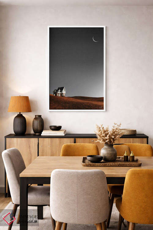 تابلو دکوراتیو کلبه اثر کاترین فدرر - D5W