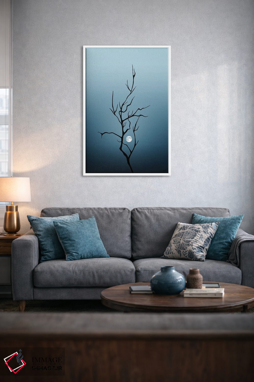 تابلو دکوراتیو شاخه اثر کاترین فدرر - D4W