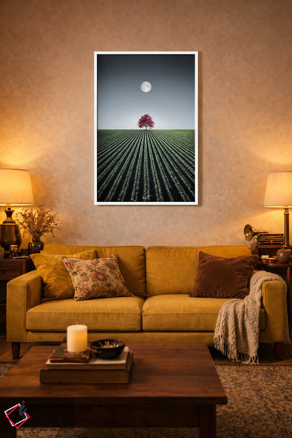 تابلو دکوراتیو افرا فریبنده اثر کاترین فدرر - D2W