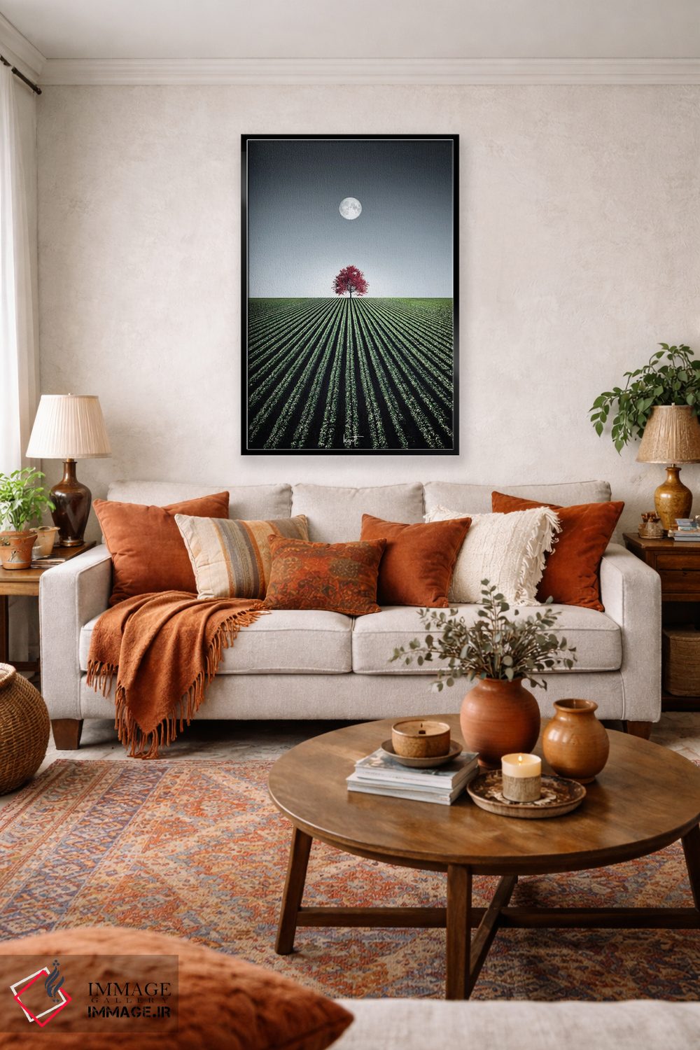 تابلو دکوراتیو افرا فریبنده اثر کاترین فدرر - D3B