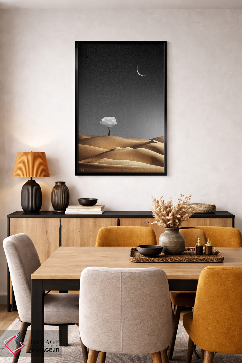 تابلو دکوراتیو سیاره خیالی اثر کاترین فدرر - D4B