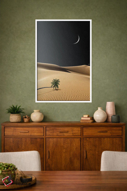 تابلو دکوراتیو شجاعت برای تهی بودن اثر کاترین فدرر - D1W