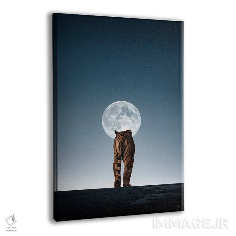 تابلو دکوراتیو تنها اثر کاترین فدرر - نمای پرسپکتیو محصول