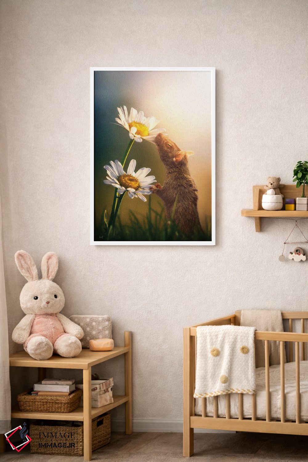 تابلو دکوراتیو عطر بهار اثر کاترین فدرر - D3W