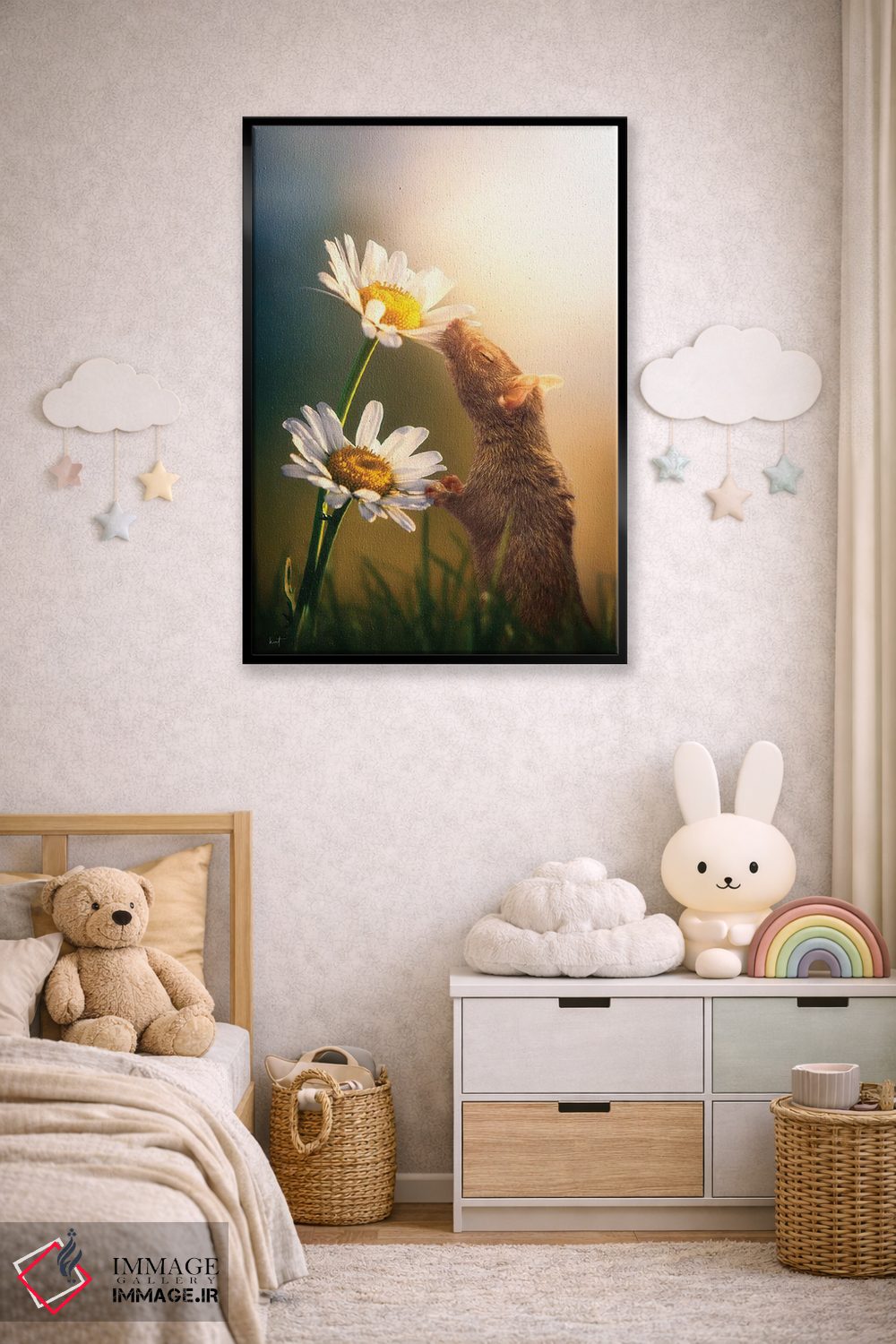 تابلو دکوراتیو عطر بهار اثر کاترین فدرر - D6B