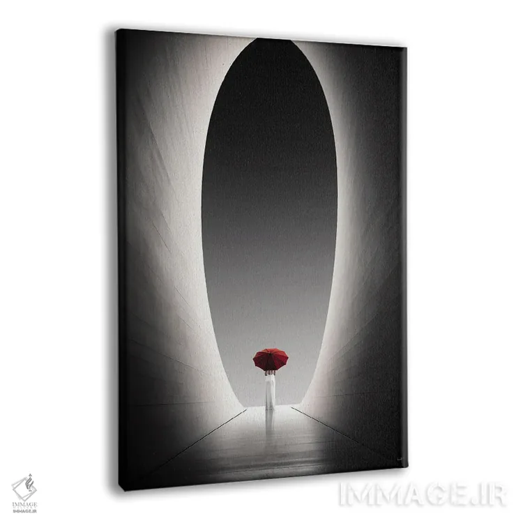 تابلو دکوراتیو طاق شفافیت اثر کاترین فدرر - نمای پرسپکتیو محصول