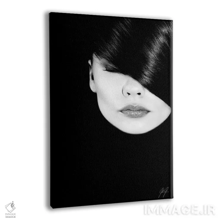 تابلو مینیمال سکوت اثر کاترین فدرر - نمای پرسپکتیو محصول