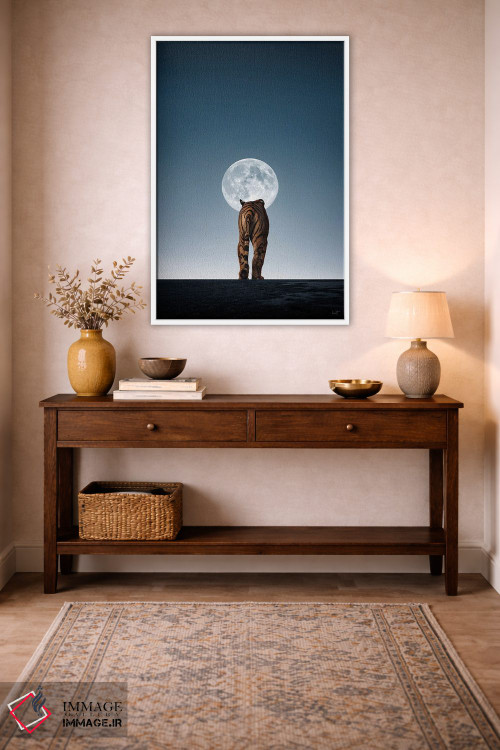 تابلو دکوراتیو تنها اثر کاترین فدرر - D1W