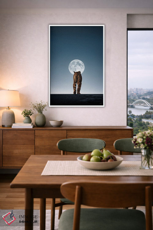 تابلو دکوراتیو تنها اثر کاترین فدرر - D6W