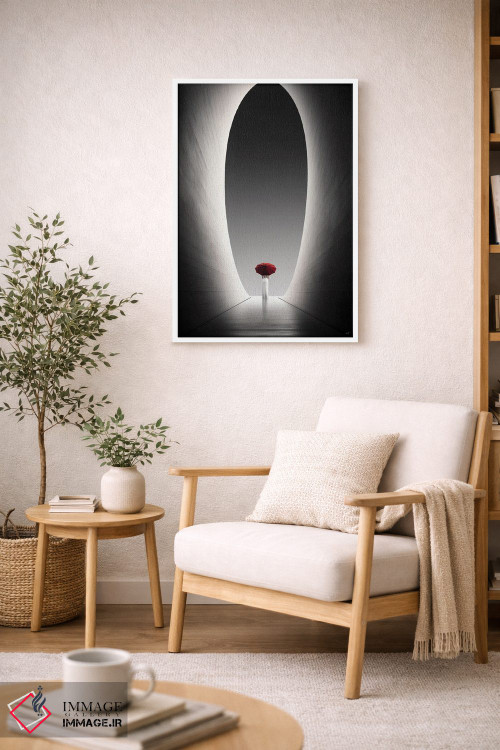 تابلو دکوراتیو طاق شفافیت اثر کاترین فدرر - D6W