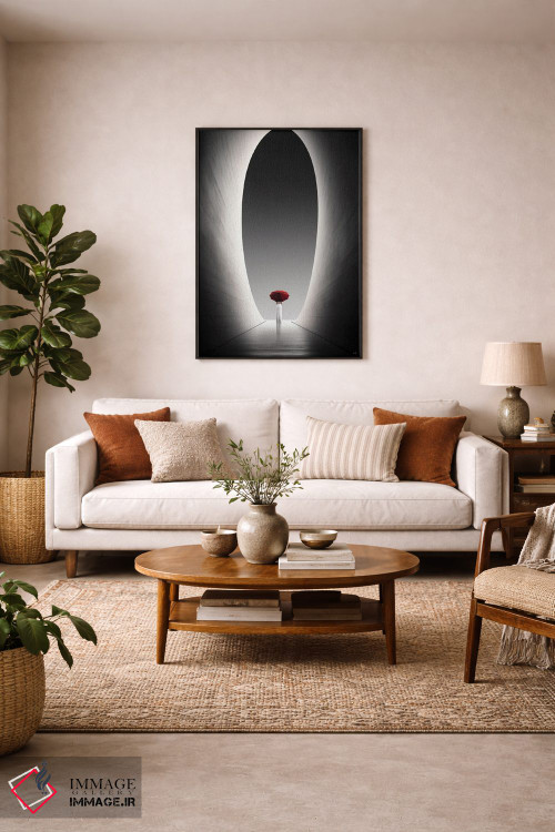 تابلو دکوراتیو طاق شفافیت اثر کاترین فدرر - D5B