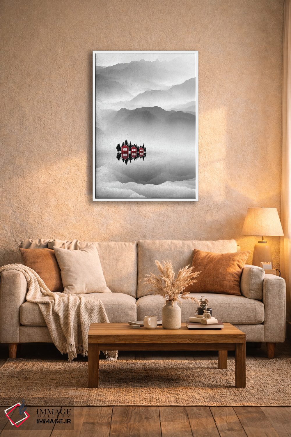 تابلو دکوراتیو یاقوت پژوهی پوشیده اثر کاترین فدرر - D3W